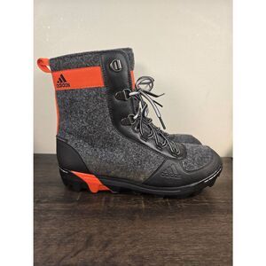 Adidas Climaheat Felt Mountain Boots Insulated Gray Men's Size 11.5